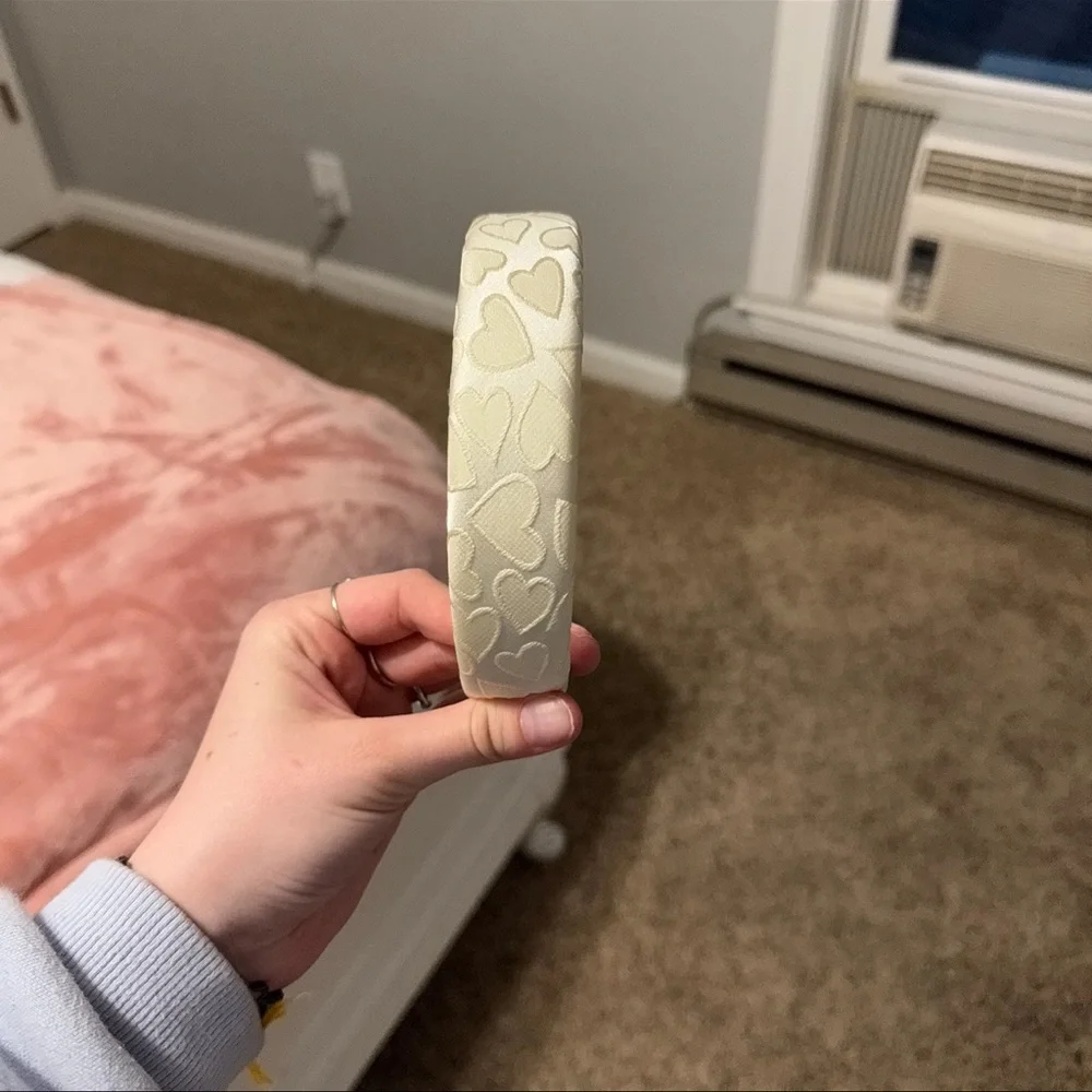 Elegant Cream Handmade Headband